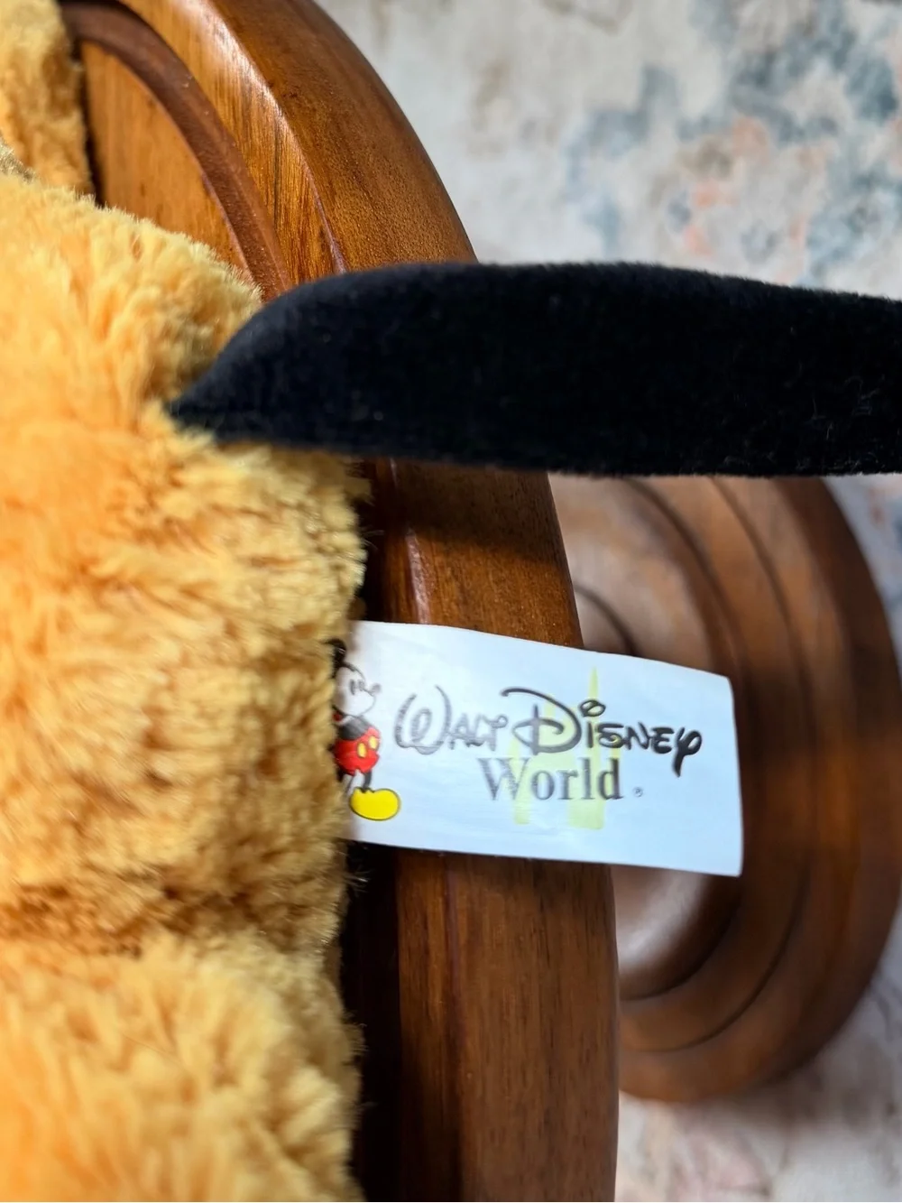 Authentic Vintage Disney World 1990’s Park Plush- Pluto Dog